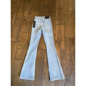 VERONICA BEARD JEANS BEVERLY SKINNY FLARE HIGH RISE 24